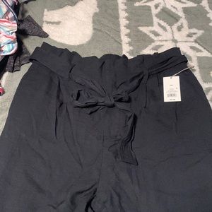 High Waisted Black Pants